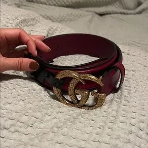 Gucci | Accessories | Gucci Memorable Buckle Belt With Gold 